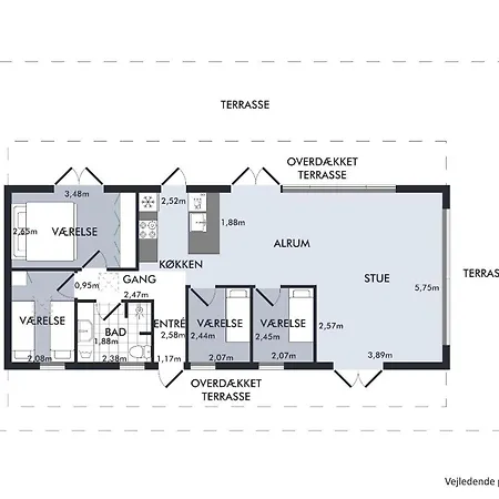 Feriehus Beautiful On Mols With Sea View